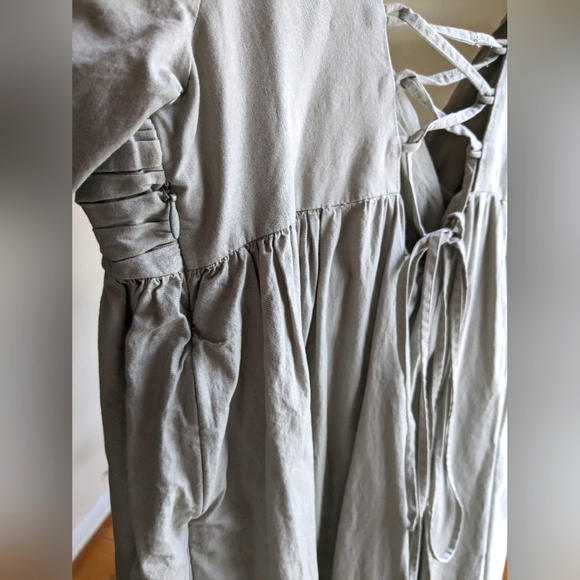 Anthropologie Forever That Girl Ruched Babydoll Mini Dress (XL) - Picture 8 of 9